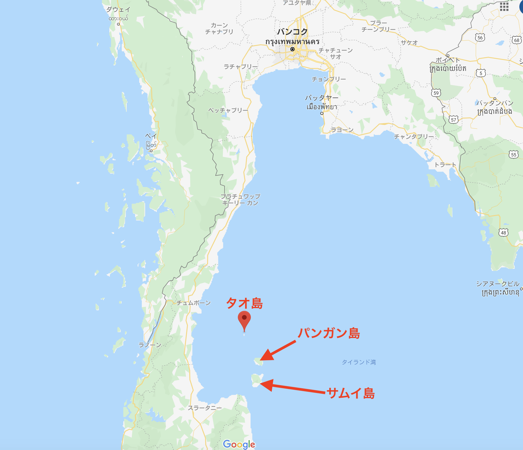 ウミガメが住む秘境 タオ島への行き方を考え抜いた結果 徹底検証 チェンマイちゃんねる